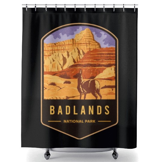 Badlands National Park Shower Curtains