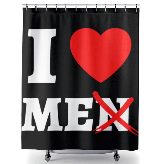 I Love Me Shower Curtains