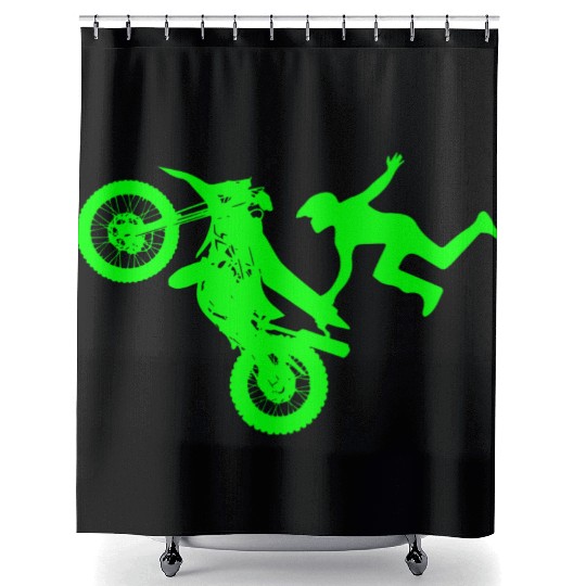 Motocross Shower Curtains