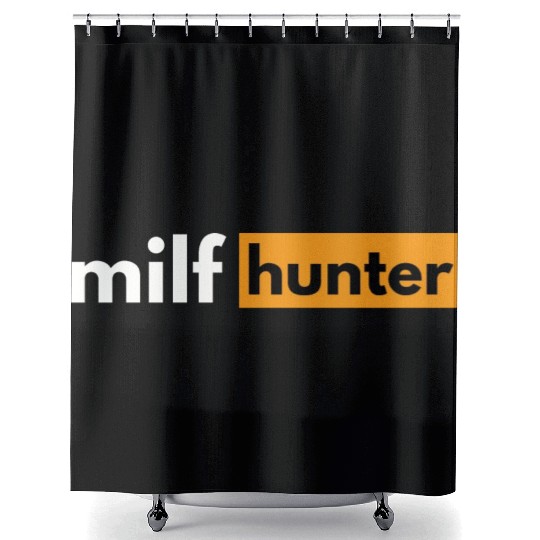 - i love milfs Shower Curtains