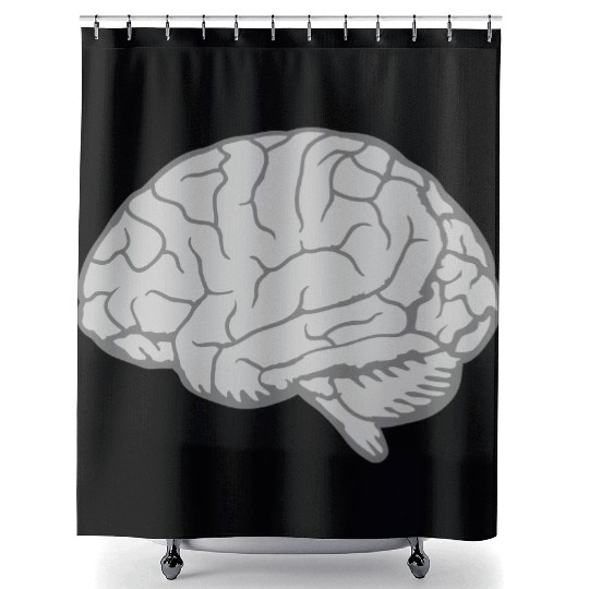 Brain Anatomy Organ Shower Curtains