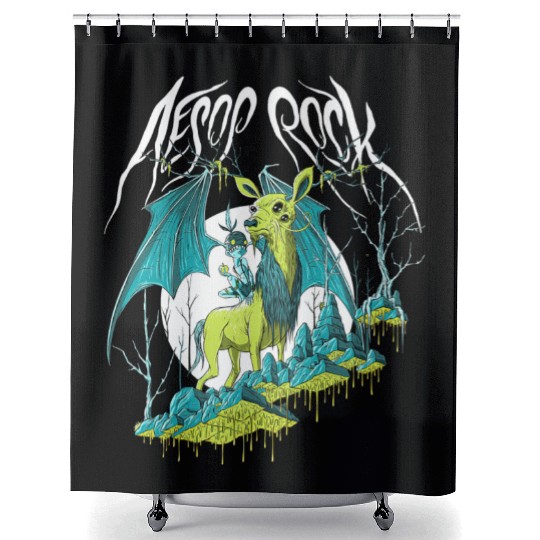Aesop Rock Merch Deer Men Women Kid Youth Shower Curtains