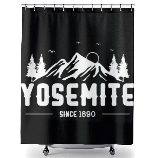 Yosemite National Park 1890 Shower Curtains