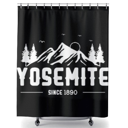 Yosemite National Park 1890 Shower Curtains