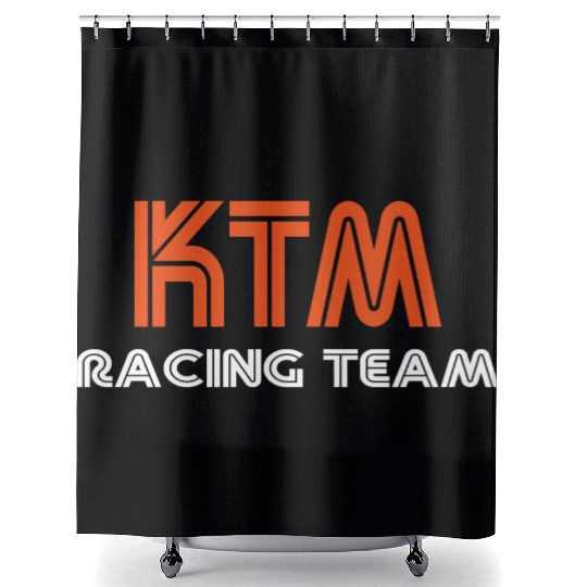 Ktm Racing Team Shower Curtains
