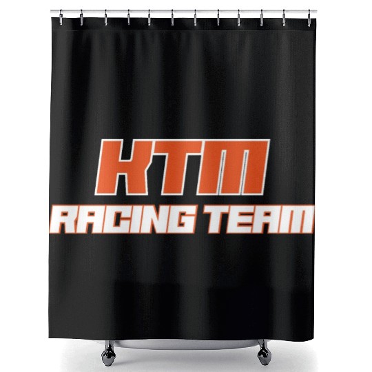 Ktm Racing Team Shower Curtains