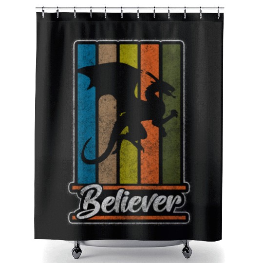 Dragon China Chinese Dragon Shower Curtains