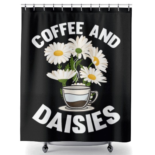 Daisy Garden Gardening Gardener Shower Curtains