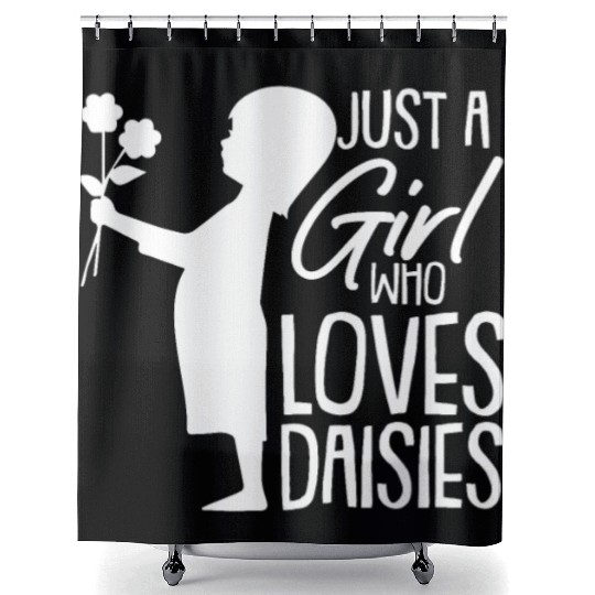 Daisy Garden Gardening Gardener Shower Curtains