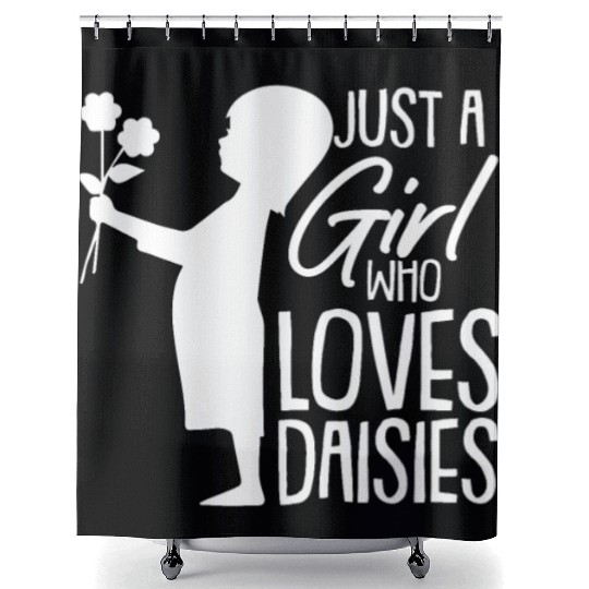 Daisy Garden Gardening Gardener Shower Curtains