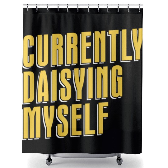 Daisy Garden Gardening Gardener Shower Curtains