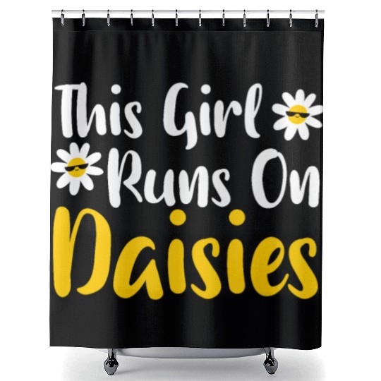 Daisy Garden Gardening Gardener Shower Curtains