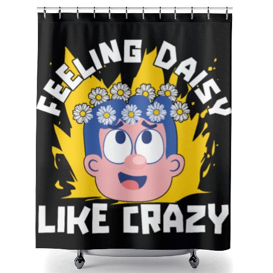 Daisy Garden Gardening Gardener Shower Curtains