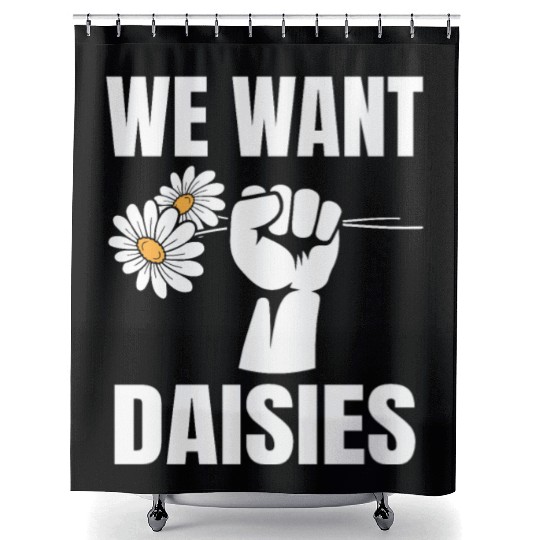 Daisy Garden Gardening Gardener Shower Curtains
