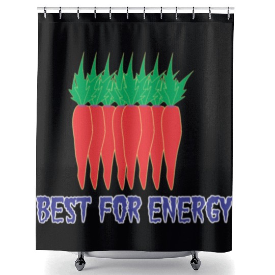 carrot best design Shower Curtains