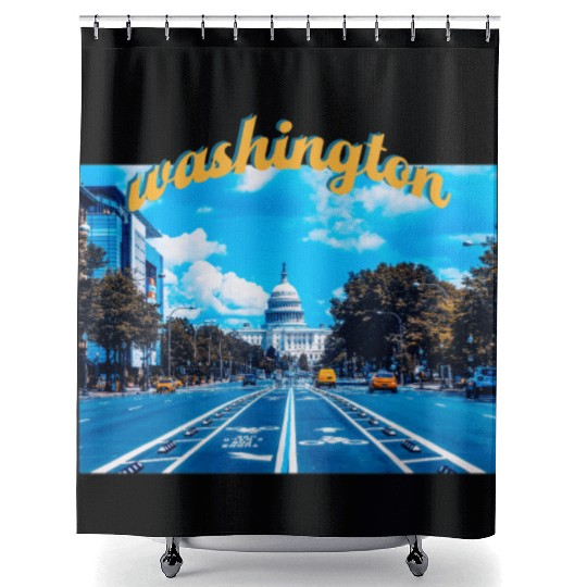 Washington DC Shower Curtains
