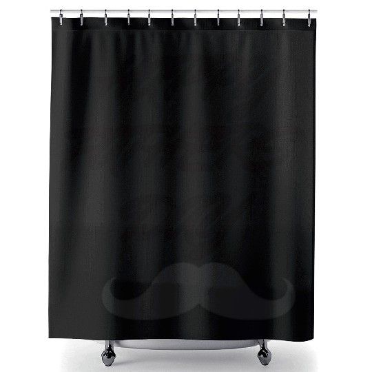 Happy Fathers Day Design Typography Shower Curtains