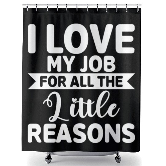 Teacher Life Shower Curtains