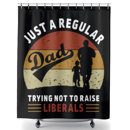 Republican Just A Regular Dad Trying Not To Raise Shower Curtains