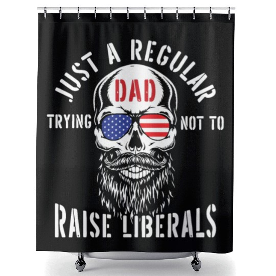 Republican Just A Regular Dad Trying Not To Raise Shower Curtains