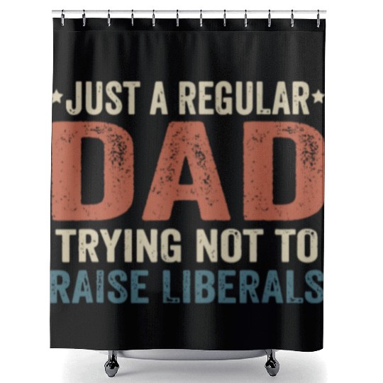 Republican Just A Regular Dad Trying Not To Raise Shower Curtains