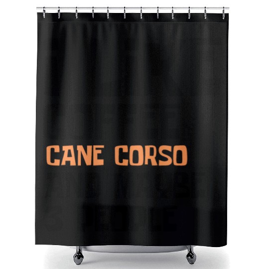 I Like Coffee Cane Corso And Maybe 3 People Shower Curtains