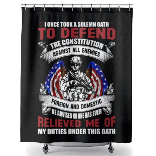 Veterans day celebration. Thank you veterans Shower Curtains