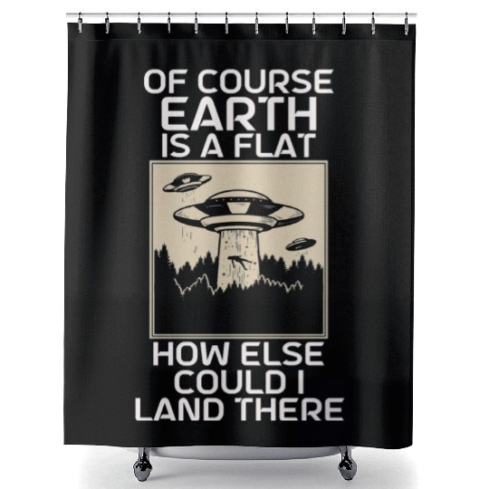 Alien Shower Curtains Ufo Extraterrestrial Children Mars