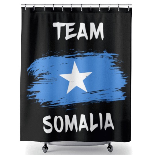 Team Somalia Shower Curtains