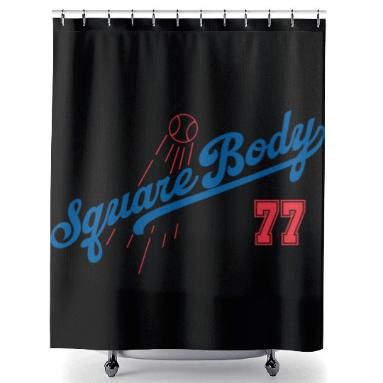 1977 Square Body Shower Curtains