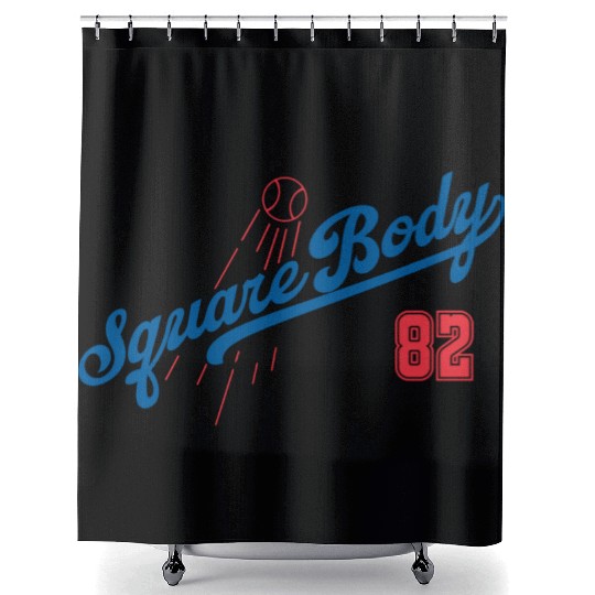 1982 Square Body Shower Curtains