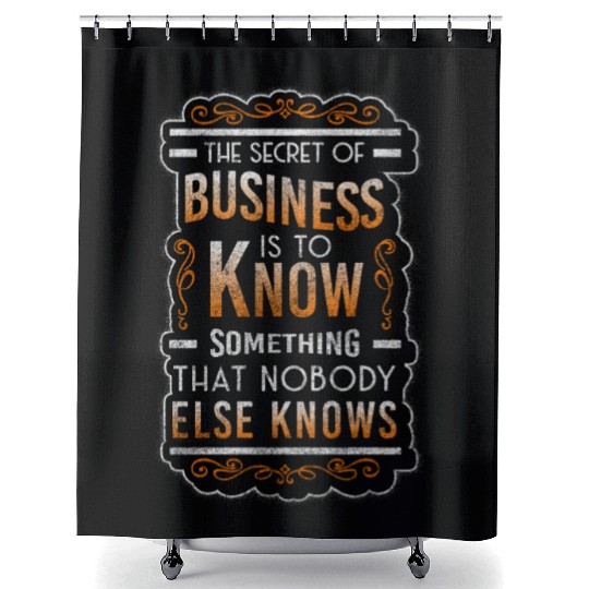 Entrepreneur Work Company Success Shower Curtains