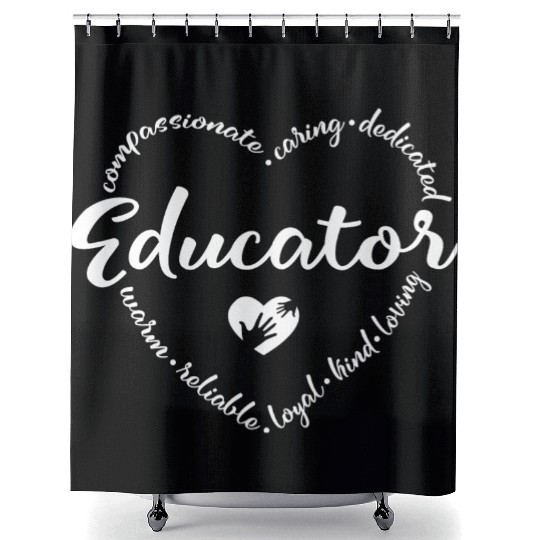 Educator, Teacher appreciation Shower Curtains