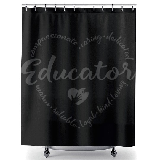 Educator, Teacher appreciation Shower Curtains
