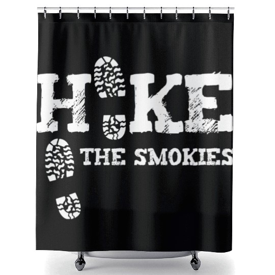 Hike The Smokies Great Smoky Mountains Gatlinburg Shower Curtains