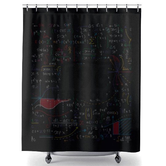 14 Years Old Math Shower Curtains