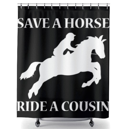 Horse Ride Cowboy Shower Curtains