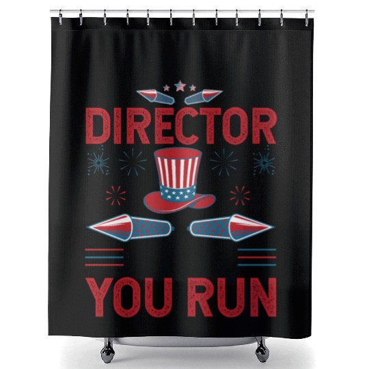 Funny 4th Of July Independence Day Fireworks Gifts Shower Curtains