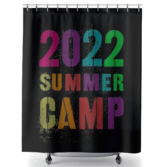2022 SUMMER CAMP for Friends and Mates to Sign Shower Curtains