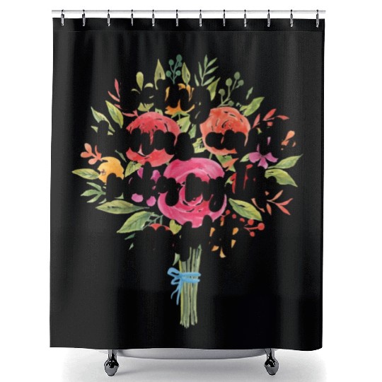 Proud Bonus Aunt Blessed Bonus Auntie Gift Shower Curtains