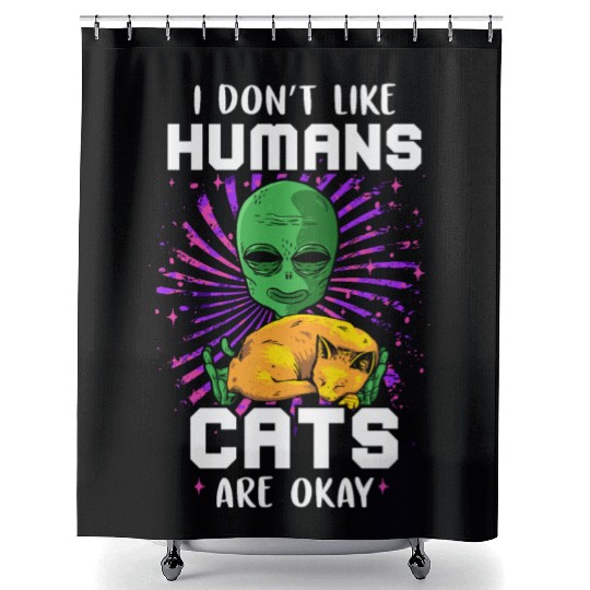 Alien Shower Curtains Ufo Extraterrestrial Children Mars