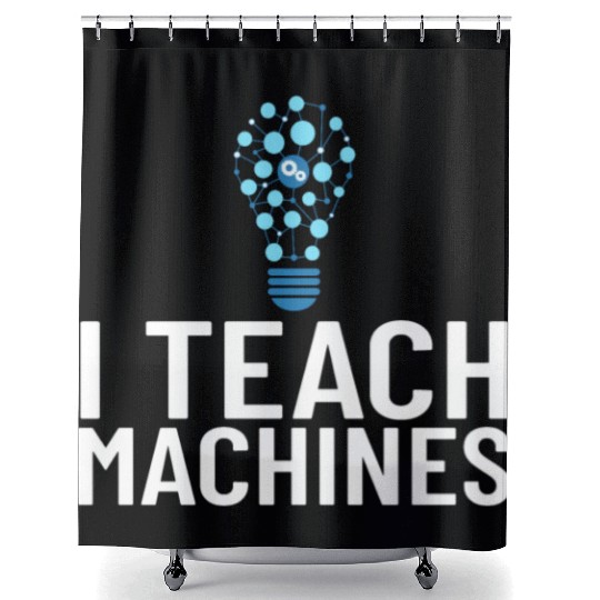 Machine Learning Engineering Algorithm AI Beginner Shower Curtains