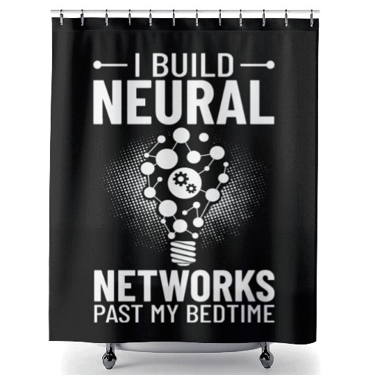 Machine Learning Engineering Algorithm AI Beginner Shower Curtains