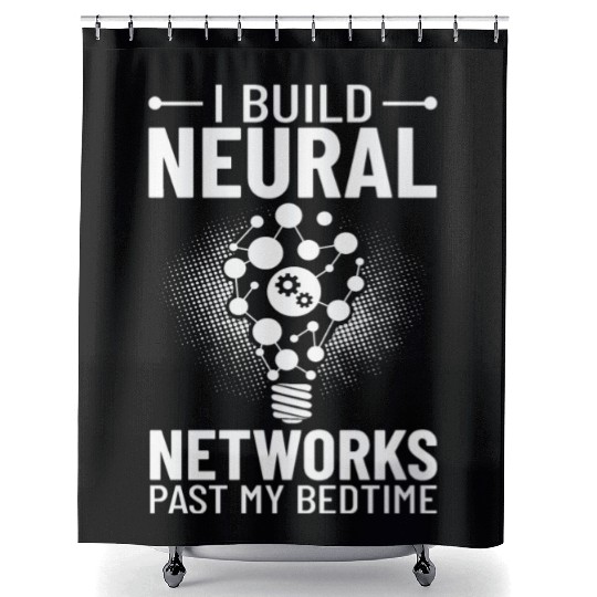 Machine Learning Engineering Algorithm AI Beginner Shower Curtains
