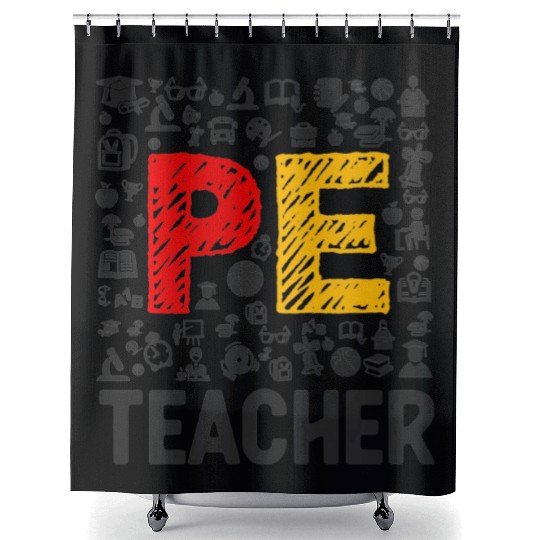 Physical Education Teacher PE Teacher Shower Curtains
