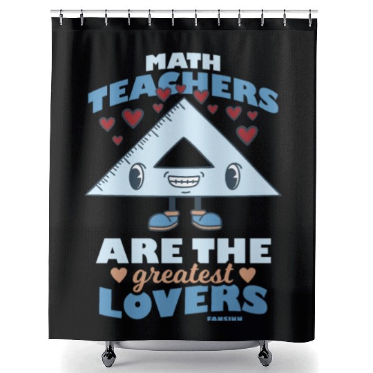 Mathematics math mathematician math teacher gift Shower Curtains