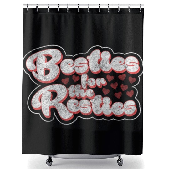 Friends Love Sister Trust Shower Curtains