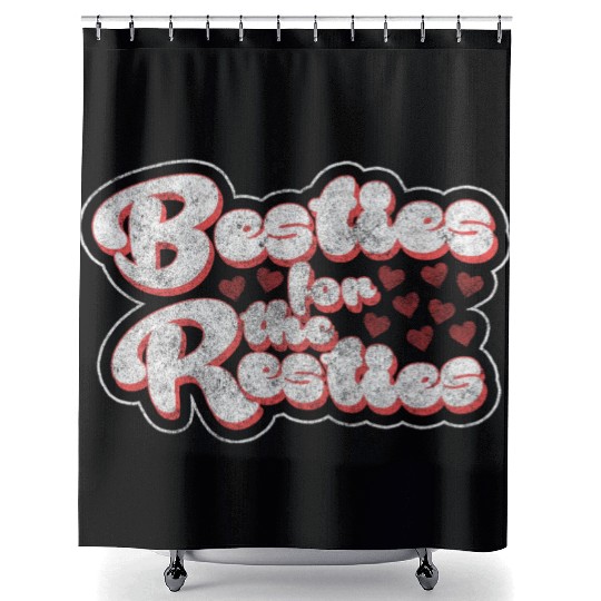 Friends Love Sister Trust Shower Curtains