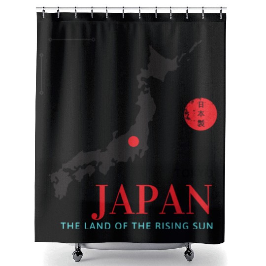 Tokyo Japan Souvenir Shower Curtains