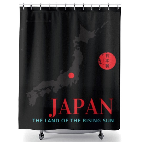 Tokyo Japan Souvenir Shower Curtains